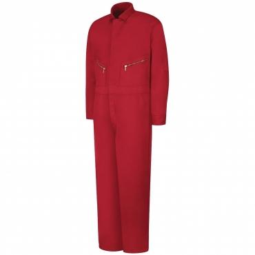 Men Zip-Front Cotton Coveralls